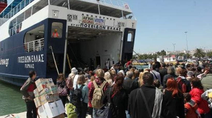 Αυξημένη η κίνηση στα λιμάνια – Ξεκίνησε η έξοδος των εκδρομέων